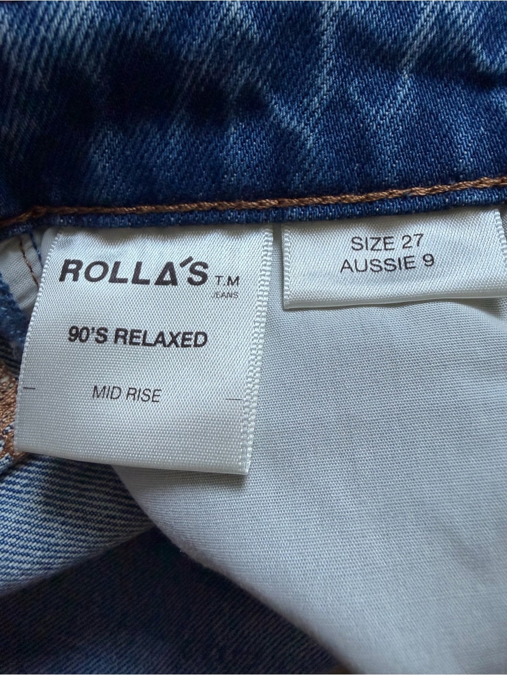 Rolla’s 90s Relaxed Short Sz 27 Country Blue NWT - Picture 6 of 10
